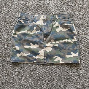 Gap Camo Mini Skirt